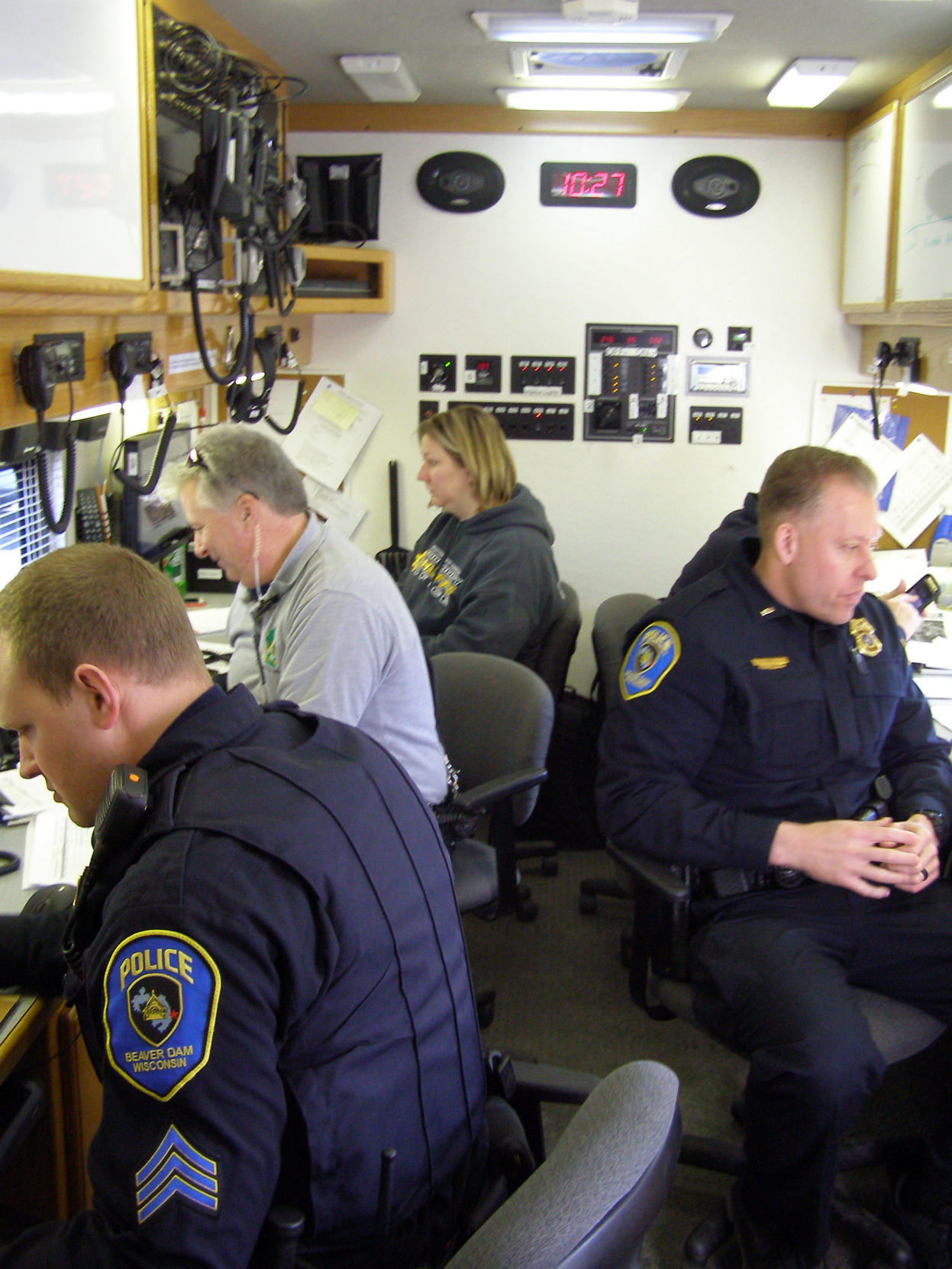 Investigation photos from 109 Knaup Drive explosion
